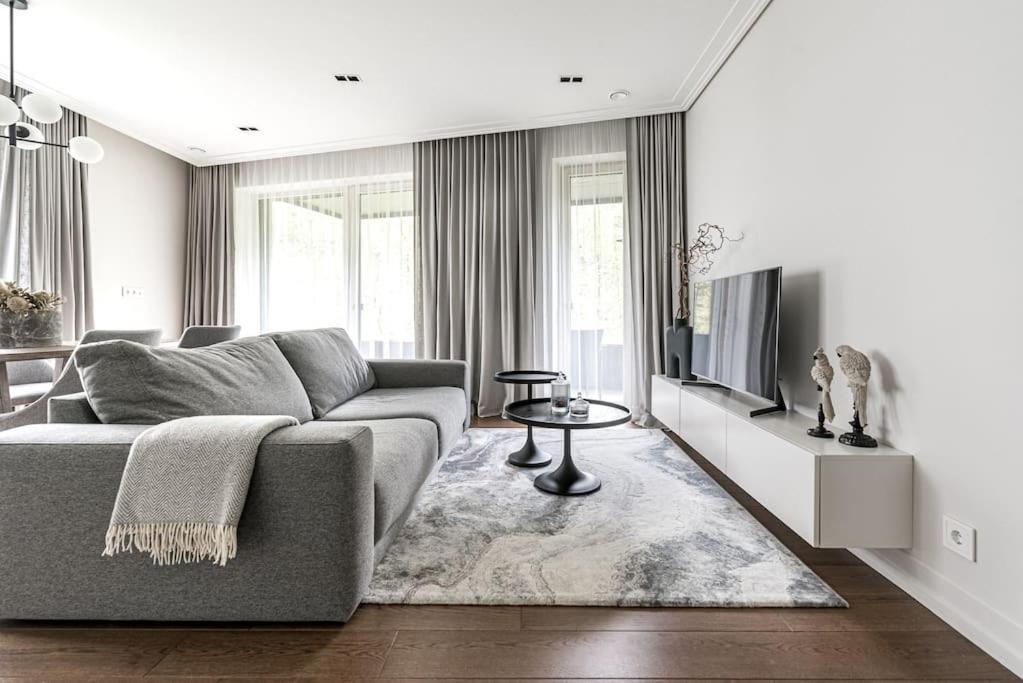 Apartment Spacious Luxury W/river View/terrace Paupys *